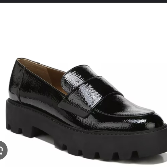 Franco Sarto Shoes - Franco Sarto,Brindly,Black Platform Loafers,Size 7.5